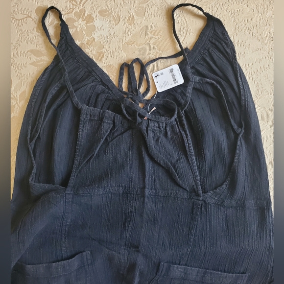 Free People Dream Free Harem One Piece/Black - Picture 5 of 14